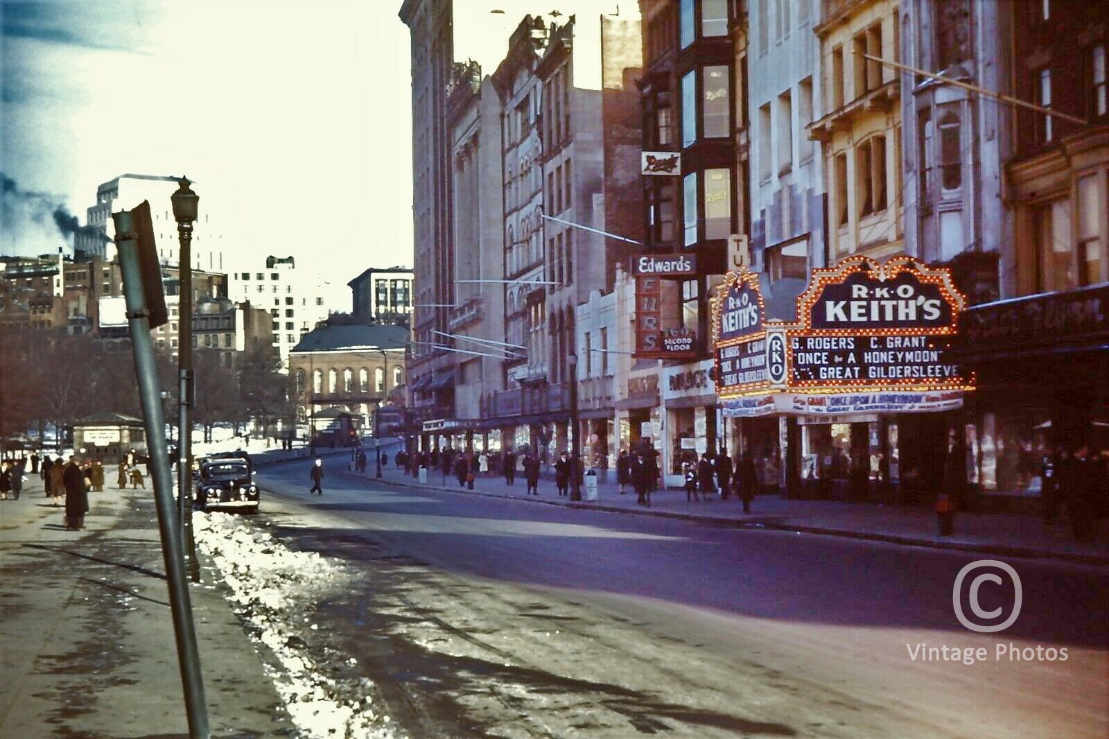 1940s RKO Keiths Theater Northern BVD Flushing