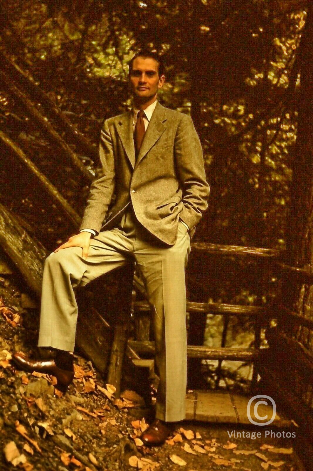 1950s American Fashion - Man in Jacket
