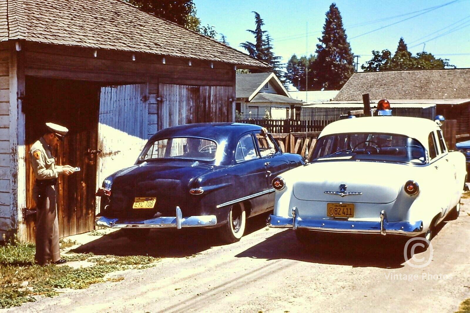 1960s American Classic Cars, Police Car, California