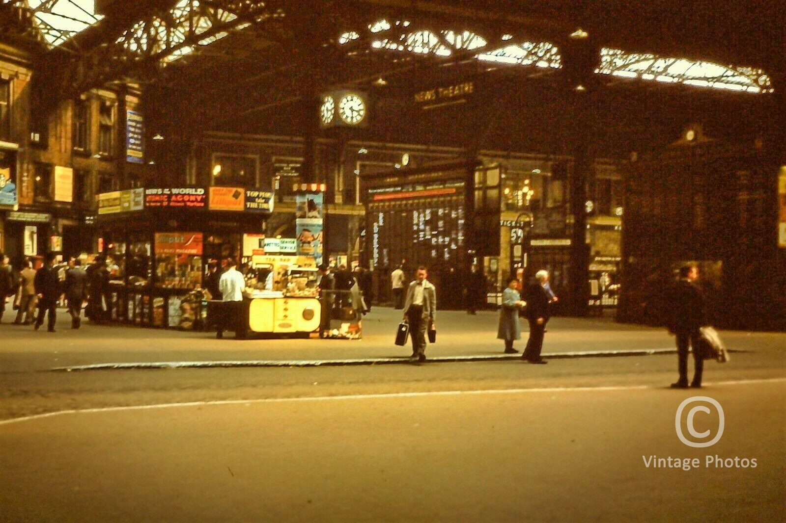 1950s London Victoria Train Station, London June 1958